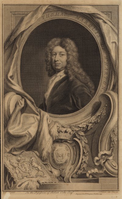 Thomas Wharton by Godfrey Kneller